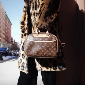 Stand Studio Faux Fur Coat - double breasted